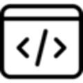 Command line terminal icon