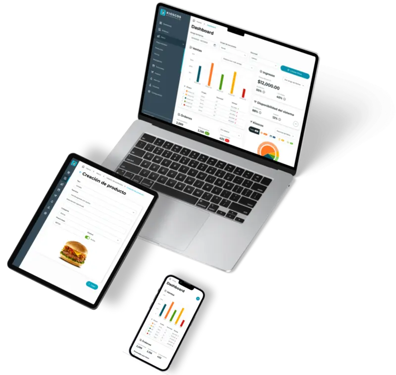 Responsive dashboard designs showcase