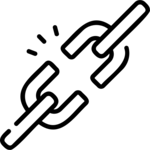 broken chain icon