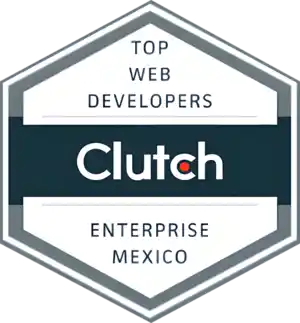 Clutch Top Web Developers Enterprise Mexico badge