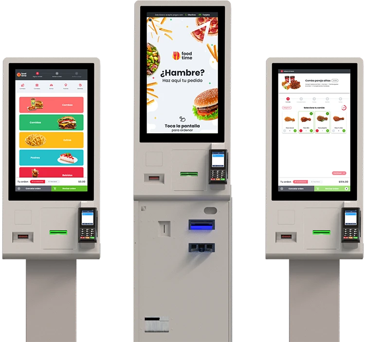 machines showing MSF user interface on screens